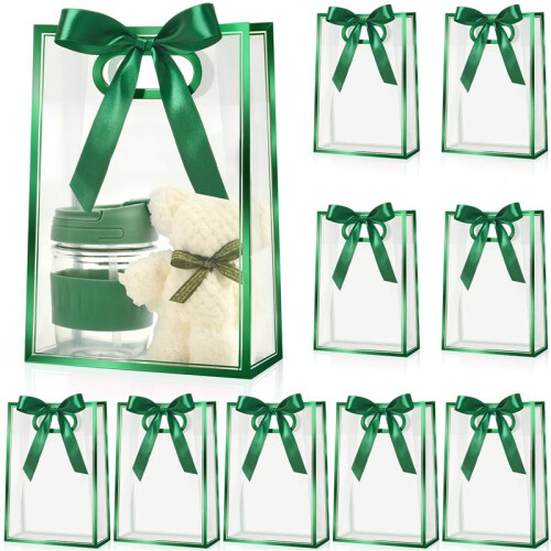 Clear Gift Bags Plastic Clear Gift Bags3