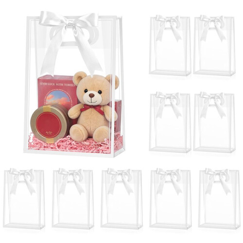 Clear Gift Bags Plastic Clear Gift Bags1