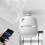 Aromatherapie Diffuser Plafondmontage Essentiële Olie Diffuser, 350ml BT Control Aroma Diffuser voor Spa Hotel EU Stekker 4