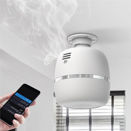 Aromatherapy Diffuser Ceiling Mounted Essential Oil Diffuser, 350ml BT Control Aroma Diffuser for Spa Hotel EU Plug 2