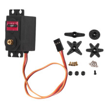 1Set MG996R 360 Degree Digital Arm Steering Servo MG996R 360 Degree Continuous Rotation Servo for Robot Car Robotic DIY