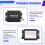 IP over Coaxial Converter EOC Transceiver Ethernet Power IP Network Data Through RG59 Coaxial Analog Transmitter 4