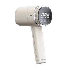 Touch Screen IPL Device Electric IPL Permanent Laser Hair Removal Epilator for Legs Underarms Body White EU Plug