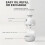 Aromatherapy Diffuser Ceiling Mounted Essential Oil Diffuser, 350ml BT Control Aroma Diffuser for Spa Hotel EU Plug 6