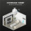 Aromatherapy Diffuser Ceiling Mounted Essential Oil Diffuser, 350ml BT Control Aroma Diffuser for Spa Hotel EU Plug 9
