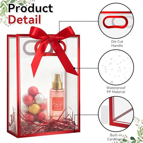 Clear Gift Bags Plastic Clear Gift Bags 2