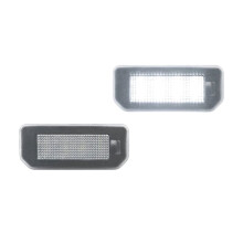 2Pcs LED License Plate Lights Number Lamp for Model 3 2017-2022 Model Y 2020-2022 White LED 107740800E 144973000B