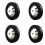4 Stainless Isolation Feet Anti-Vibration Spikes Speaker Amplifier Turntable CD DAC Damper Pads 1