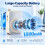 Portable Wireless Headset Microphone and Amplifier for Teaching for Classroom,Speech,Training Outdoor Charging &Storage 4