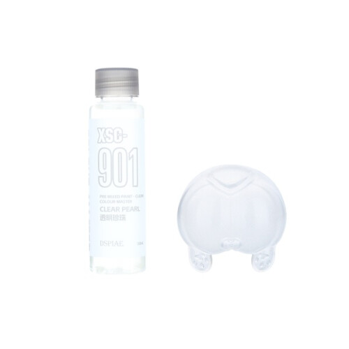 (XSC-901) DSPIAE XSC Series Model Tool, Water-based Pre-mixed Paint, transparent Paint 50ml
