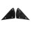 Car Rearview Mirror Triangle Panel Trim Chrome for  Spark 2016-2022  Upper Mirror Molding Left 42345001 5