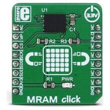 MIKROE-2914 MRAM Click Board MR25H256A Herramienta de Desarrollo de Memoria