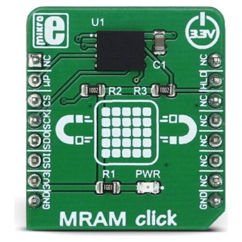 MIKROE-2914 MRAM Click Board MR25H256A Speicherentwicklungstool