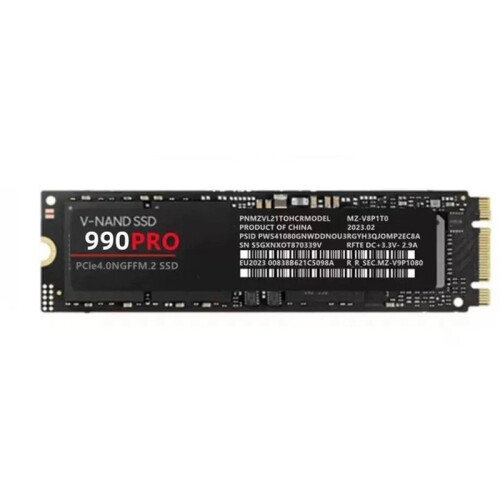 SSD M.2  990PRO NGFF de 64 GB com Transmissão de Altíssima Velocidade para Ultrabooks e Tablets