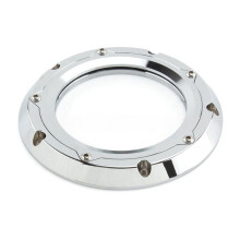 Motorcycle Clear Clutch Cover Touring Engine Cover for Fat Boy Street Bob Breakout Deluxe Lower Rider 2019-2024
