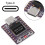 3PCS ESP32-C3 Development Board WiFi  Module with 0.42 Inch OLED Display 4MB Flash Ceramic Antenna USB Type-C 7