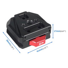 Quick Release Plate Camera Fast Swtich V Mount 38mm Arca Tripod Mount for Zhiyun for for DSLR Camera Stand