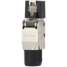 Złącze Kabla Ethernet CAT8 RJ45 Bez Użycia Narzędzi, Ekranowana Wtyczka Kabla Sieciowego do Kabla LAN STP 22-24AWG C8