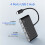 4-in-1 USB-C Hub Adapter with PD100W 10Gbps 4 USB-C 3.2 Gen 2  USB-C Splitter 2