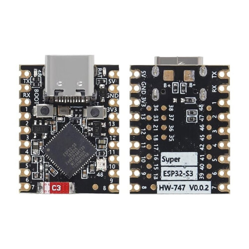 Type-C Supermini ESP32-S3 Development Board ESP32-S3 Supermini Development Board 2.4GHz WiFi 1