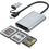 CFexpress Type B/XQD/ Card Reader USB3.2 Gen2 10Gbps High Speed Card Reader Adapter Dual Slot Memory Card Reader 2