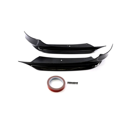 Front Bumper Side Splitter Lip Spoiler for  3 Series E90 LCI 2009-2012 Front Canards Splitter Accessories 1