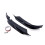Front Bumper Side Splitter Lip Spoiler for  3 Series E90 LCI 2009-2012 Front Canards Splitter Accessories 4
