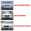 Front Bumper Side Splitter Lip Spoiler for  3 Series E90 LCI 2009-2012 Front Canards Splitter Accessories 7