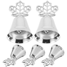 5 Porte-Noms en Forme de Cloche et de Feuille - Idéaux pour Accrocher les Noms de Table et les Numéros de Table Lors des Mariages