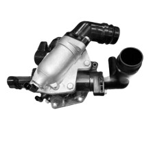 25600-2S100 2.5L Engine Thermostat Base Electronic Thermostat Assy for Santa Fe Tucson Sonata Sorento 21-24