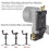 Vertical Bracket Camera Mount Vertical Shooting Photography for  Ronin  2/ 3/RS3 PRO Gimbal Mounting Clamp Plate 5