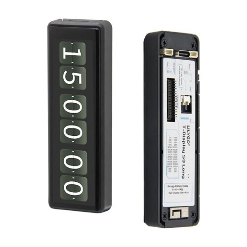 LILYGO T-Display-S3-Long ESP32-S3 TTGO Development Board with Shell 3.4-Inch Touch Display TFT LCD Wireless Module 2