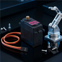 1Set MG996R 360 Degree Digital Arm Steering Servo MG996R 360 Degree Continuous Rotation Servo for Robot Car Robotic DIY