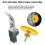 Hardened Steel Gear Kit for  A2L Extruder -Durable 3D Printing Accessory 3