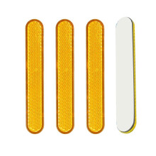 4Pcs Electric Scooter Left Right Front Rear Fork Cover Reflector Night Safety Warning Reflective Blocks for G30Max B