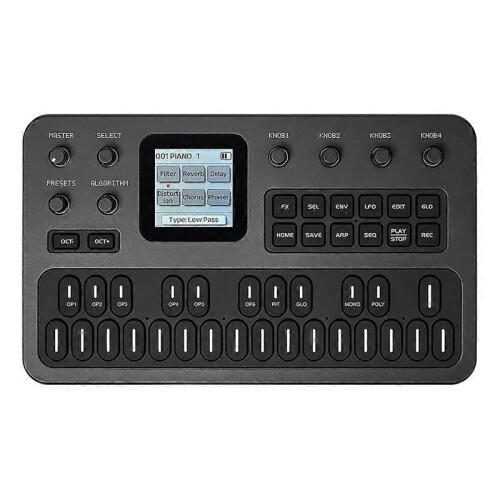M-VAVE FM-1, Portable FM Synthesizer 6-Operator DX7 Style Synthesizer