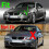 Front Bumper Side Splitter Lip Spoiler for  3 Series E92 M-Tech LCI 2006-2009 Front Canards Splitter Accessories 5