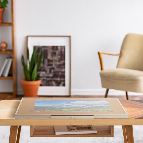 Kantelpuzzelbord met 4 vakken