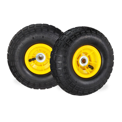 Wielset voor steekwagen 2 stuks 3,5-4