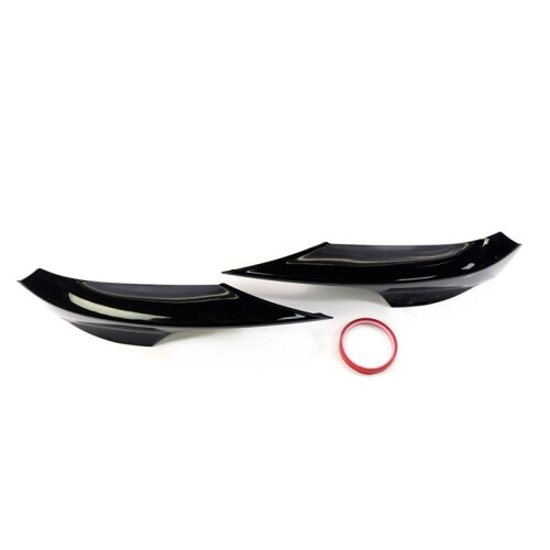 Front Bumper Side Splitter Lip Spoiler for  3 Series E92 M-Tech LCI 2006-2009 Front Canards Splitter Accessories 2