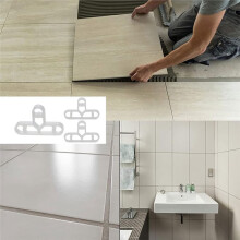 200 Pcs 10 mm Tile Spacers, for Precise Floor and Wall Installation