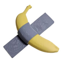 3D Printing Tape Banana Sculpture Wall Decoration Contemporary Art Modern Livin Room Home Decor Object Interior