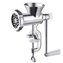 Meat Grinder with Sausage Stuffer Hand Operated for Meat Grinding & Sausage Filling Household Use