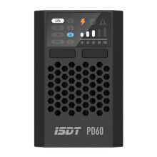 ISDT PD60 60W XT60 Interface Charger Supports LIFE, LIPO, LIHV 1-4S 1-4S Lithium Battery Charging