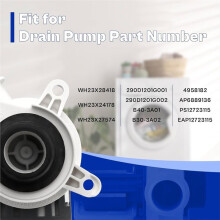 290D1201G003 Fit for GE WH23X24175 Washer Drain Pump Motor