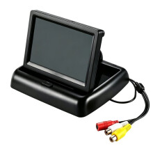 4.3 Inch Folding Car Monitor Portable LCD Display for Reverse Camera Parking System Video Screen