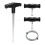 4PCS Windshield Removal Tool Kit, 65.6 Ft Windshield Cutting Wire with   Handle & 2 T Handles,Grip Handles 1