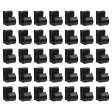 String Light Clips for Mirador Pergola, 35-Pack Outdoor Wire Clips No Drilling Required, Fits 3-8 mm Light Wires