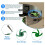 For   415 Combo/  515 Combo/  576 Combo/  516 Combo Side Brush Replacement 9 Pcs 3