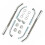 Ice Scratchers with Carbide Tips Snowmoble Reverse Scratcher 6
